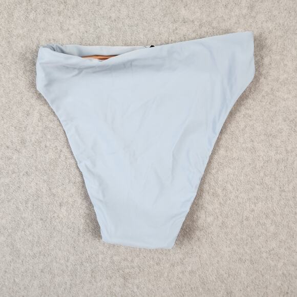 NWT J,Crew Swim Bottom Size XS BF178 Blue High Rise Bikini - Picture 2 of 8